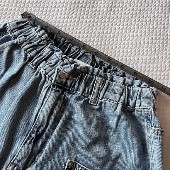 BDG Urban Outfitters Carpenter High Rise Wide Leg Light Wash Size‎ XS - Picture 14 of 16